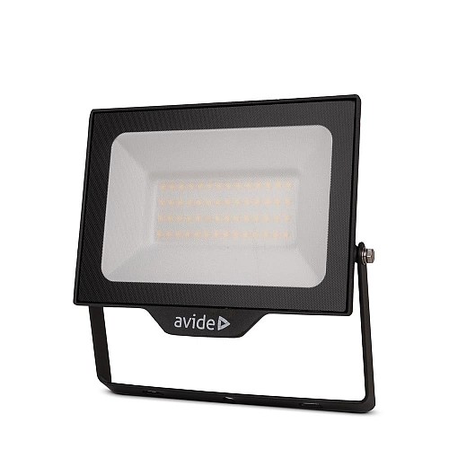 Avide Προβολέας LED SMD 50W CW 6400K με Γρήγορη σύνδεση και Προαιρετικό PIR