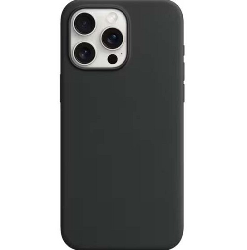 Θήκη XO-K10B iPhone15 Pro Max 6.7" liquid σιλικόνης Μαύρο