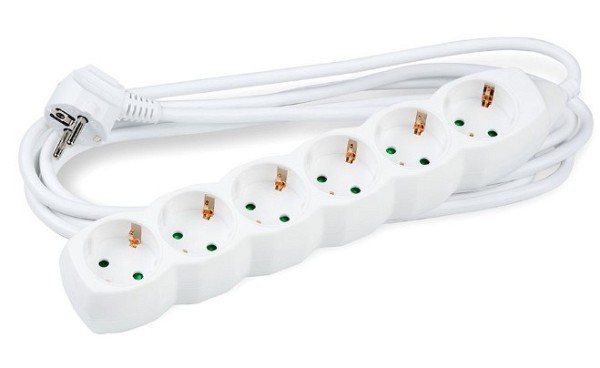 Technik Πολύπριζο 6 Θέσεων 3x1,5mm 1,5m