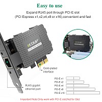 EDUP EP-9602GS 1000Mbps PCI-E Ethernet Adapter