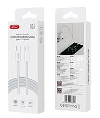 XO NB-Q260C Type-C σε Type-C 27W 3m Καλώδιο Δεδομένων