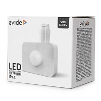 Avide Προβολέας LED με Αισθητήρα PIR Λευκό