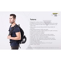 Nitecore Σακίδιο Πλάτης BP20 Μαύρο