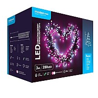 Modee Χριστουγεννιάτικα Φωτάκια LED Τύπου Berry με Αντάπτορα (576LED/6m) Θερμό Λευκό