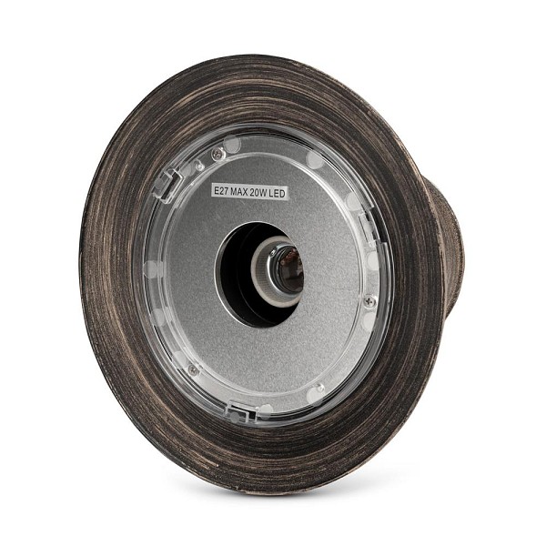 Avide Outdoor Ceiling Lamp Imperial 1xE27 IP44 Antique Gold