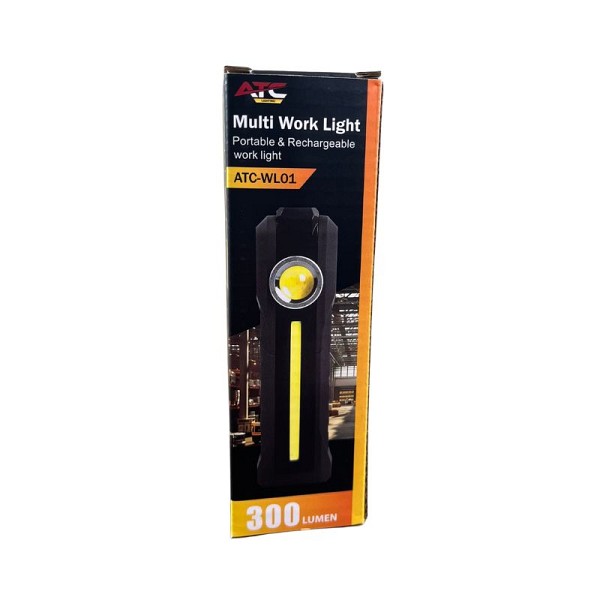 ATC-WL01 Πολυχρηστικός Φακός Εργασίας 300 Lumens
