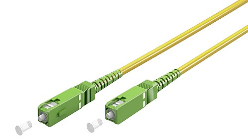 Goobay Fibre-optic Cable FTTH Singlemode OS2 Yellow 20 m