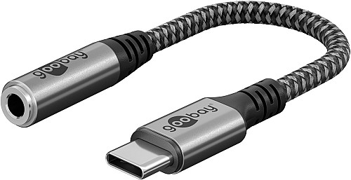 Goobay Καλώδιο Αντάπτορας USB-C σε 3.5mm AUX 0.15m