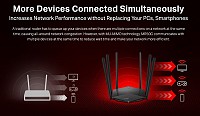 MERCUSYS Gigabit Router MR50G, WiFi 1900Mbps AC1900, Dual Band, Ver. 1.0 MR50G