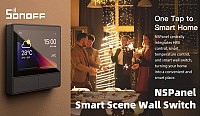 SONOFF smart panel ελέγχου NSPanel με οθόνη αφής, 2-gang, Wi-Fi, λευκό NSPANEL-EUW