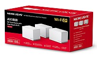 MERCUSYS Mesh Wi-Fi 6 System Halo H70X, 1.8Gbps Dual Band, 3τμχ, V. 1.20 HALO-H70X-3PACK