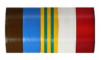 PROLINE μονωτική ταινία 13161, 19mm, 10m, διάφορα χρώματα, 5τμχ PR-13161