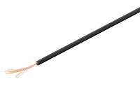 GOOBAY καλώδιο 55045 με ελεύθερα άκρα, 0.14mm², copper, 10m, μαύρο 55045