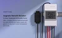 SONOFF smart διακόπτης ελέγχου θερμοκρασίας/υγρασίας THR320D, WiFi, 20A THR320D