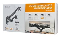 BRATECK βάση γραφείου LDT56-C024 για 2 οθόνες 17-32, έως 9kg ανά οθόνη LDT56-C024