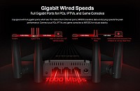 MERCUSYS wireless Gigabit router MR30G, Wi-Fi 1200Mbps AC1200, Ver. 1.0 MR30G