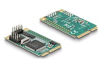 DELOCK κάρτα επέκτασης mini PCIe σε 2x RS-232 95273 95273