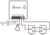 SONOFF smart διακόπτης ZBMINI, ZigBee 3.0, λευκός ZBMINI