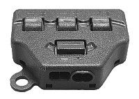 Splitter block TOOL-0096 για LED καλωδιοταινίες, 3-port, μαύρο TOOL-0096