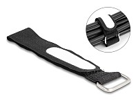 DELOCK ιμάντες τύπου Velcro 19606, 20.3 x 2cm, μαύρος, 5τμχ 19606