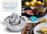 BRUNO Ανοξείδωτος στίφτης χειρός 13εκ. BRN-0180 BRN-0180
