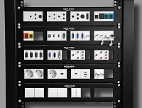 DELOCK module βάση πρίζας με frame Easy 45 81300, 80x80mm, λευκό 81300