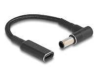 POWERTECH καλώδιο τροφοδοσίας CAB-UC065, USB-C σε Sony 6.0x4.3mm, μαύρο CAB-UC065