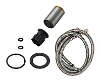 BRUNO μπαταρία πάγκου κουζίνας M54804-006C-S626, εύκαμπτη, αναμεικτική, μαύρη M54804-006C-S626-BK