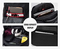 ARCTIC HUNTER τσάντα πλάτης B00341 με θήκη laptop 15.6, 30L, μαύρη B00341-BK