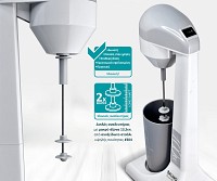 BRUNO Φραπεδιέρα επιτραπέζια BRN-0182 100W με δοχείο 450ml, λευκή-γκρι BRN-0182
