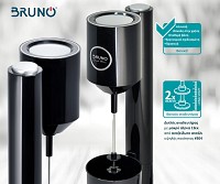 BRUNO Φραπεδιέρα επιτραπέζια BRN-0183 100W με δοχείο 450ml, μαύρη BRN-0183