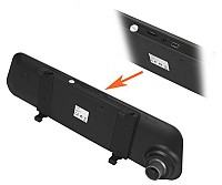 LTC καθρέφτης αυτοκινήτου με κάμερα καταγραφής LXDVR204, 4.3 TFT, 1080p LXDVR204