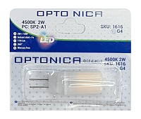 OPTONICA LED λάμπα 1616, 2W, 4500K, 170lm, G4 OPT-1616