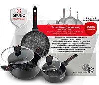 BRUNO τηγάνι Granit Premium BRN-0112 με αντικολλητική επίστρωση, 24cm BRN-0112