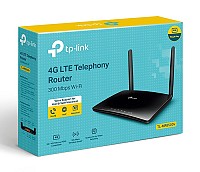 TP-LINK Wireless N Telephony Router TL-MR6500V, 4G LTE, 300Mbps, V. 1.20 TL-MR6500V