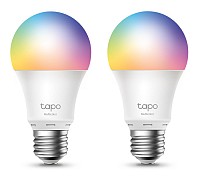 TP-LINK Smart λάμπα LED TAPO-L530E WiFi, 8.7W E27, 2500K-6500K RGB, 2τμχ TAPO-L530E-2PACK