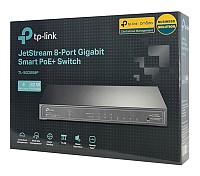 TP-LINK JetStream switch TL-SG2008P, 8-Port Gigabit, 4x PoE+, Ver. 3.0 TL-SG2008P