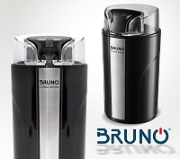 BRUNO μύλος άλεσης καφέ BRN-0094, 200W, inox-μαύρο BRN-0094