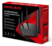 MERCUSYS Gigabit Router MR50G, WiFi 1900Mbps AC1900, Dual Band, Ver. 1.0 MR50G