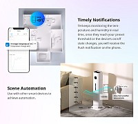 SONOFF smart διακόπτης ελέγχου θερμοκρασίας/υγρασίας THR320, Wi-Fi, 20A THR320