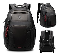 ARCTIC HUNTER τσάντα πλάτης B00341 με θήκη laptop 15.6, 30L, μαύρη B00341-BK