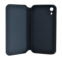 POWERTECH Θήκη Slim Leather για iPhone XR, γκρι MOB-1137