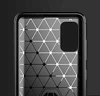 POWERTECH θήκη Carbon MOB-1727 για Samsung A03S, μαύρη MOB-1727