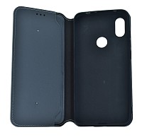 POWERTECH Θήκη Slim Leather για Xiaomi Redmi Note 6, γκρι MOB-1177