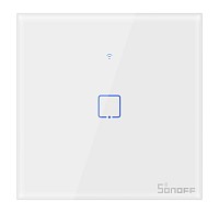 SONOFF smart διακόπτης ΤΧ-T2EU1C, αφής, Wi-Fi, μονός, λευκός TX-T2EU1C