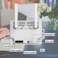 STRONG router 4G+ROUTER1200, 4G LTE 300Mbps, WiFi 1200Mbps, LAN 1000Mbps 4G+ROUTER1200