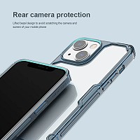 NILLKIN θήκη Nature Pro για Apple iPhone 14 Plus, μπλε & διάφανη 6902048248540