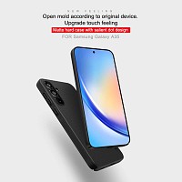 NILLKIN θήκη Super Frosted Shield για Samsung Galaxy A35, μαύρη 6902048275317