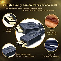 CABLETIME καλώδιο HDMI AV540-HE2G με Ethernet, 4K/60Hz, 18 Gbps, 1m, μπλε AV540-HE2G-DB1