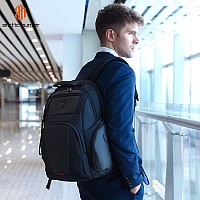 ARCTIC HUNTER τσάντα πλάτης B00341 με θήκη laptop 15.6, 30L, μαύρη B00341-BK